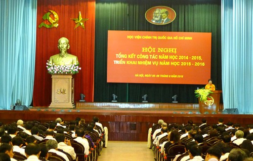 Hội nghị tổng kết năm học Học viện Chính trị quốc gia Hồ Chí Minh - ảnh 1